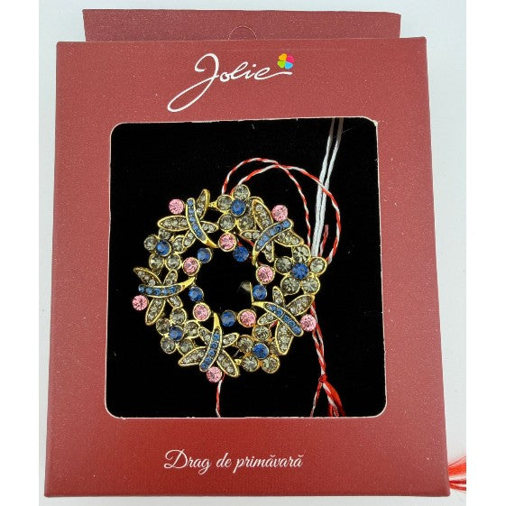 Brosa Vintage, MAterial Metal, Ambalaj Carton, Dimensiune Brosa Aproximativ 4-6 cm in Functie de Model, Model 5