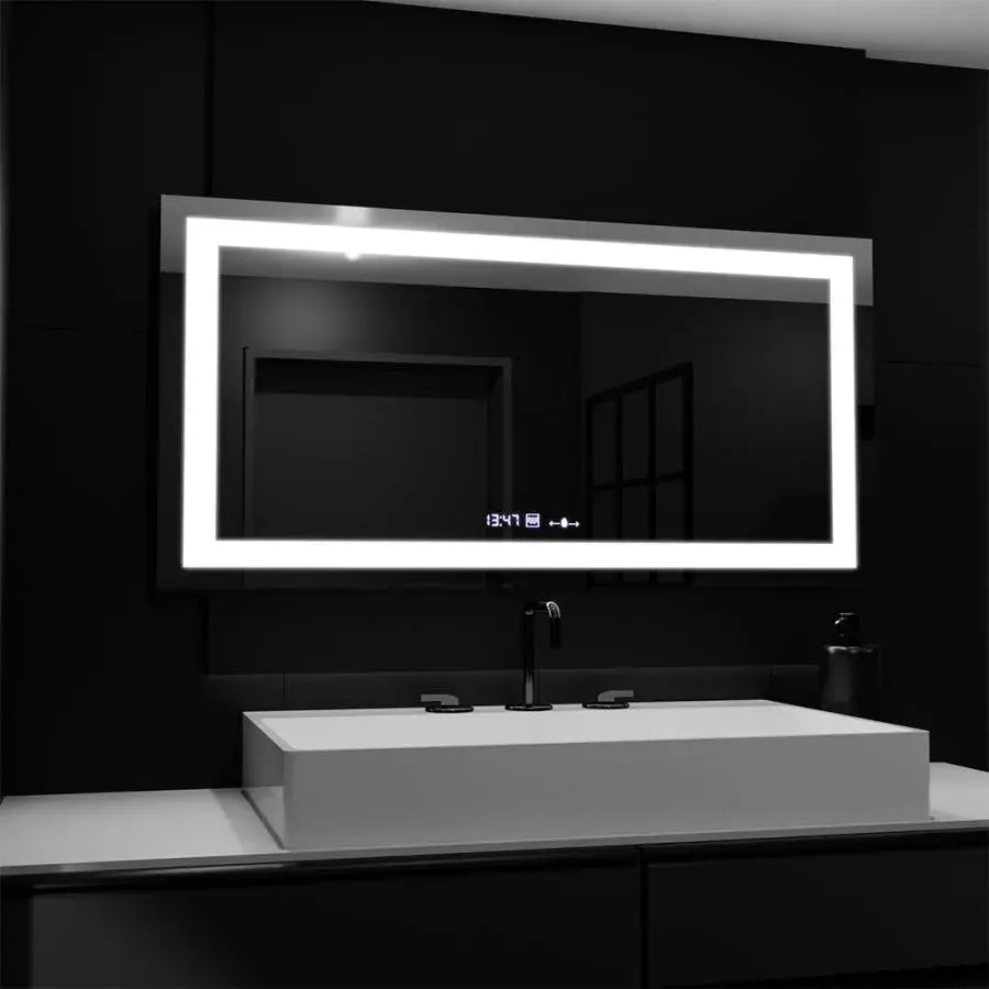 Oglindă LED Rectangulară Verite Marcello | Motionglow - vivimall.ro