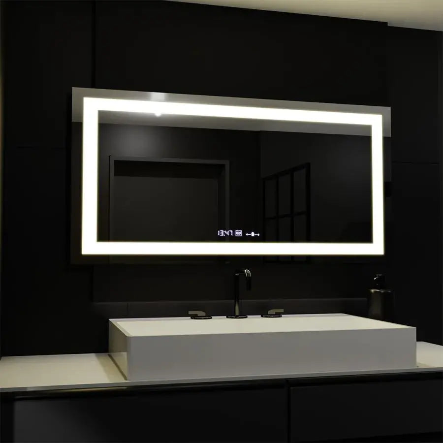Oglindă LED Rectangulară Verite Marcello | Motionglow - vivimall.ro