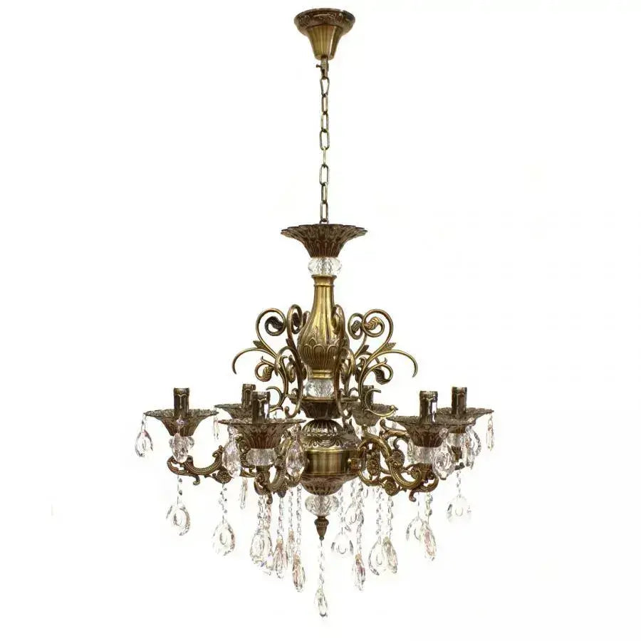 Candelabru Cristal Sanssouci Magno, 6Xe14, Diametru 60Cm - vivimall.ro