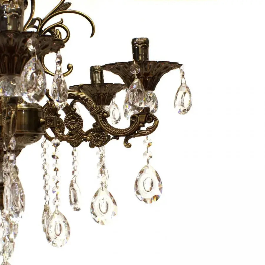 Candelabru Cristal Sanssouci Magno, 6Xe14, Diametru 60Cm - vivimall.ro