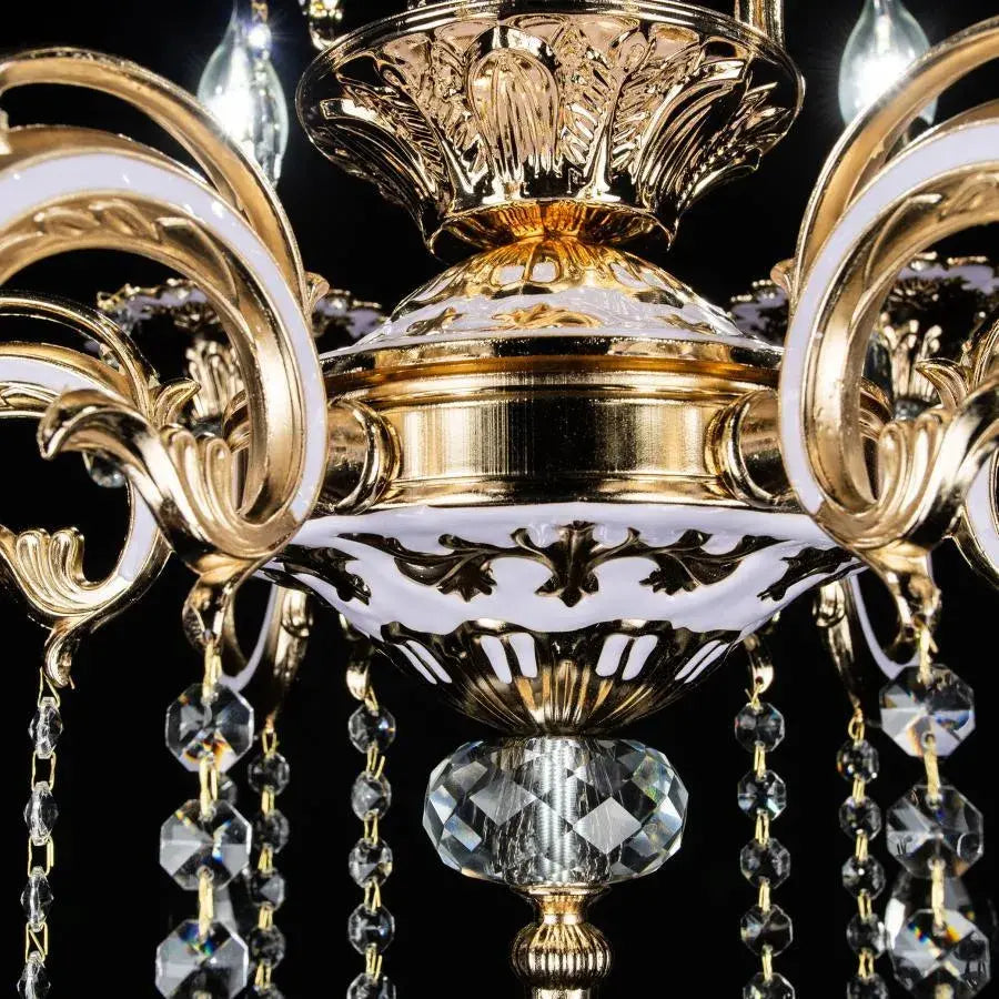 Candelabru Cristal Luciano, 6*E14 - vivimall.ro