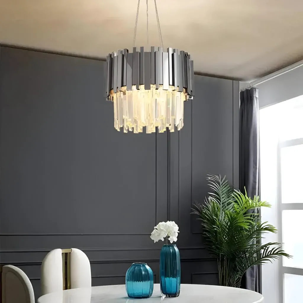 Candelabru Cristal Blois Eleganza 8Xe14, Diametru 49Cm - vivimall.ro