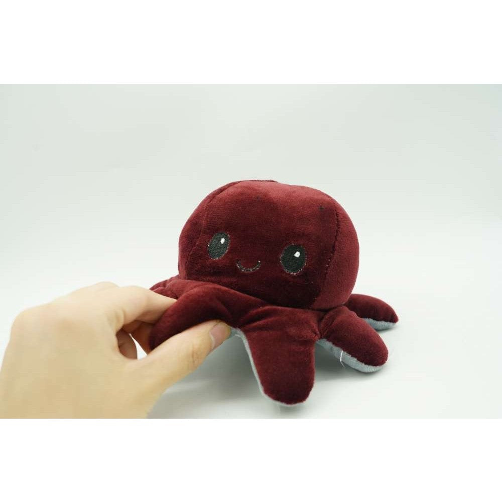 Caracatita Reversibila Din Plus Cu Fata Fericita Si Fata Trista