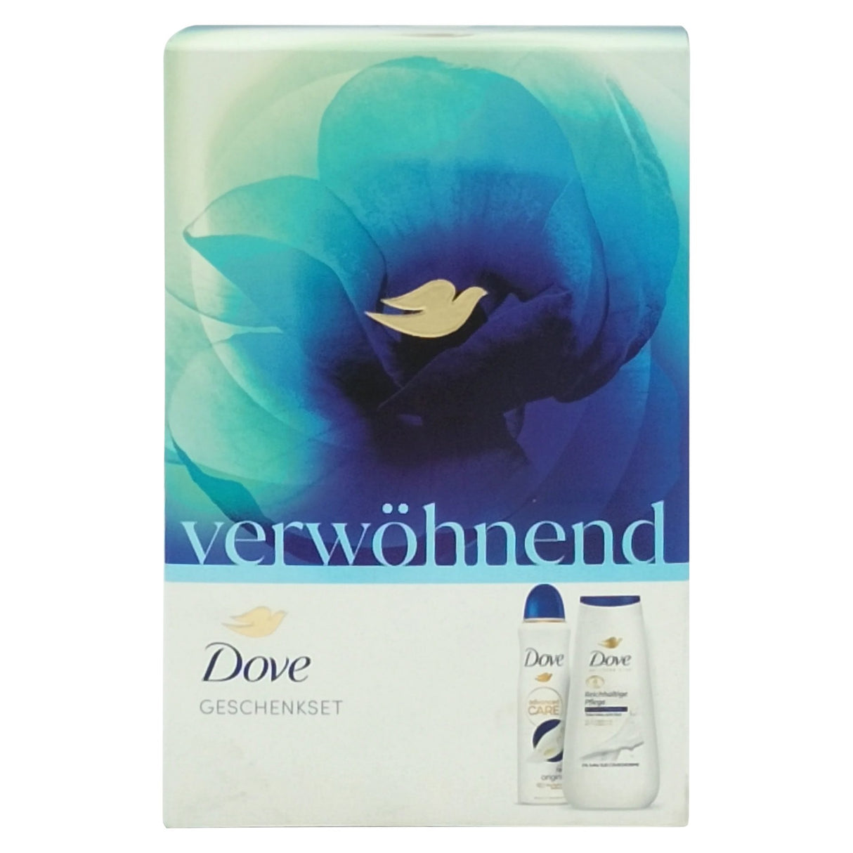 Caseta Cadou, Dove, Gel de Dus 225 ml, Deo150 ml Nourish
