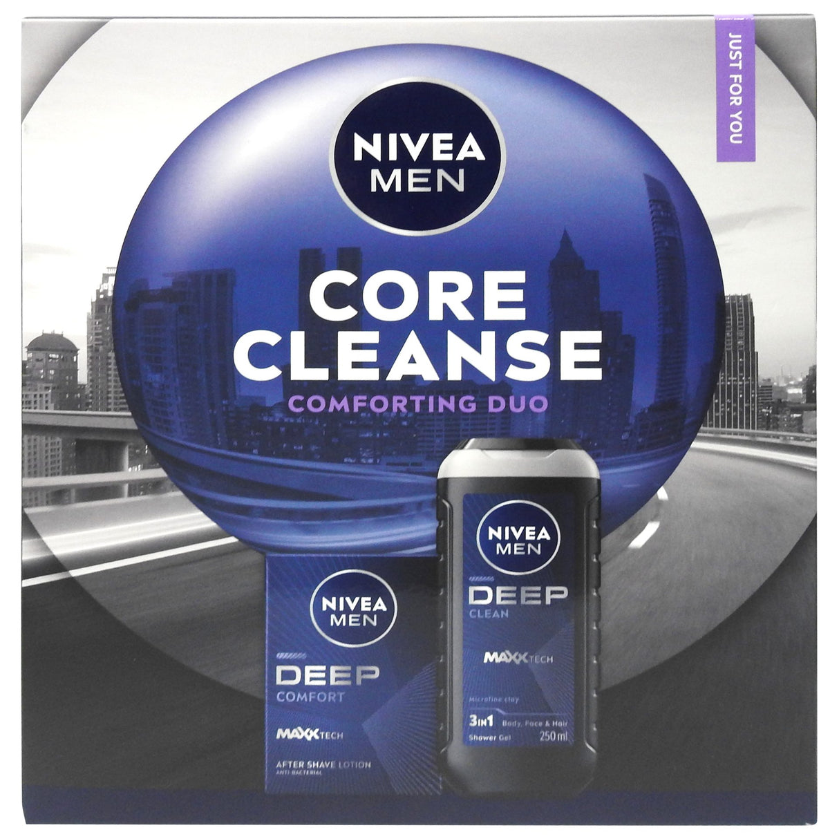 Caseta Cadou, Nivea, Aftershave 100, Gel de Dus 250 Cleanse Comforting