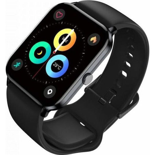 Ceas Smartwatch, Flippy, Editia H15, Apeluri Bluetooth, Afisaj 1.81 inch, Rezolutie 240 x 284, Puls, Siri, Baterie 180 mAh, Negru - vivimall.ro
