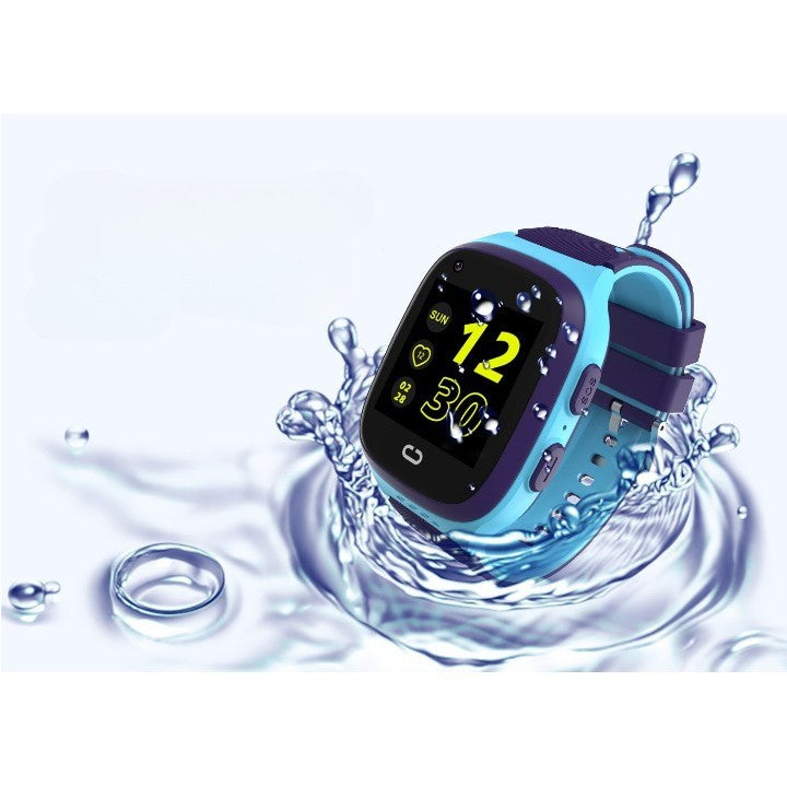 Ceas Smartwatch Pentru Copii LT31E-4G cu Functie Telefon, Localizare GPS, Istoric traseu, Apel de Monitorizare, Camera, Albastru - vivimall.ro