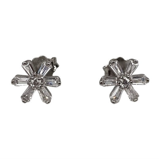 Cercei Argint 925 Floare - vivimall.ro