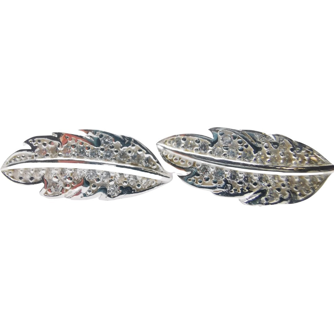 Cercei Argint 925 Frunza - vivimall.ro