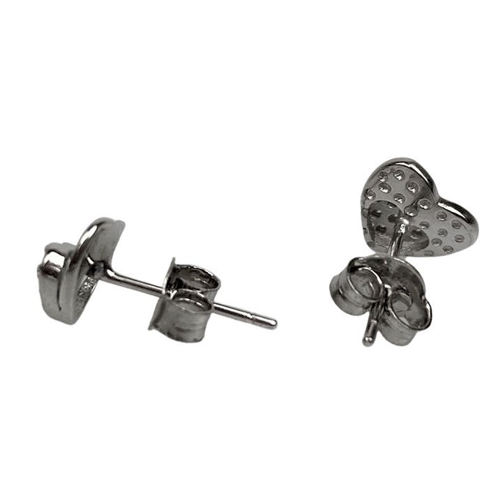 Cercei Argint 925 Inima Dubla - vivimall.ro