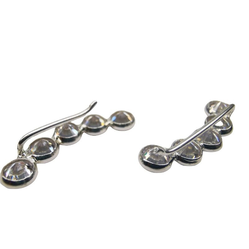 Cercei Argint 925 Model pe Lob Mediu