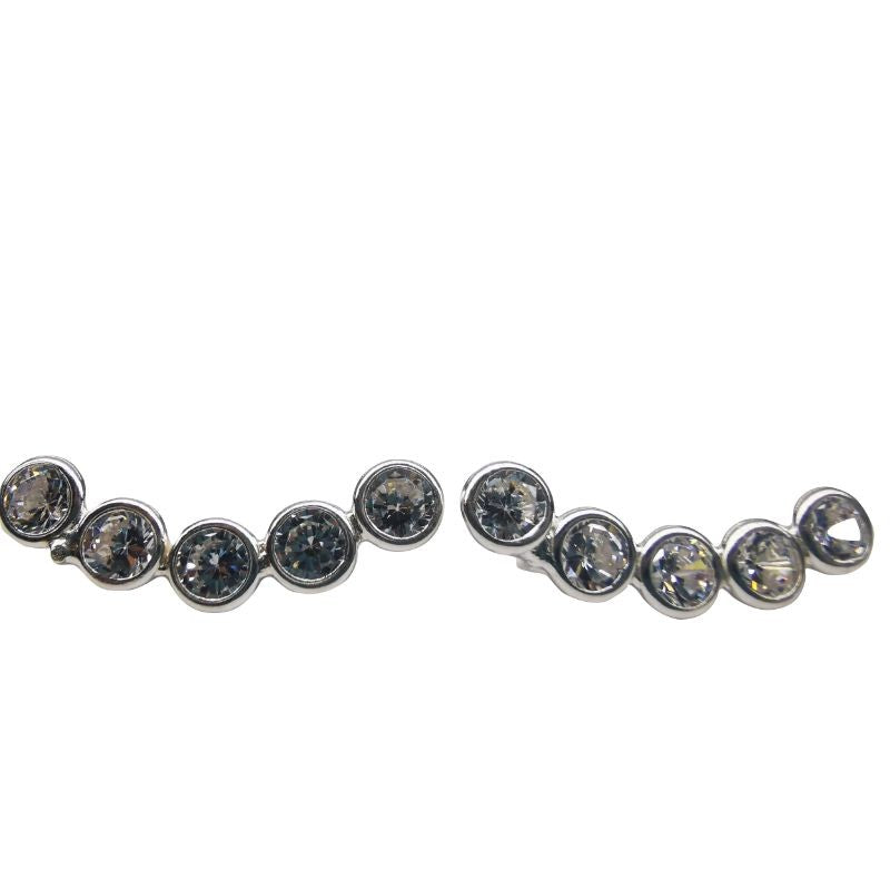 Cercei Argint 925 Model pe Lob Mediu