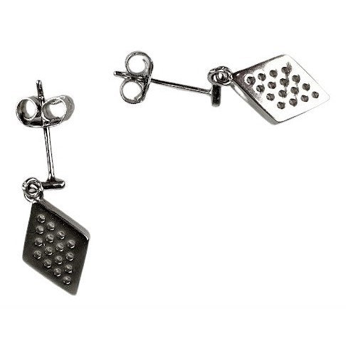 Cercei Argint 925 Romb - vivimall.ro