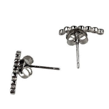 Cercei Argint 925 Semicerc Zirconii - vivimall.ro