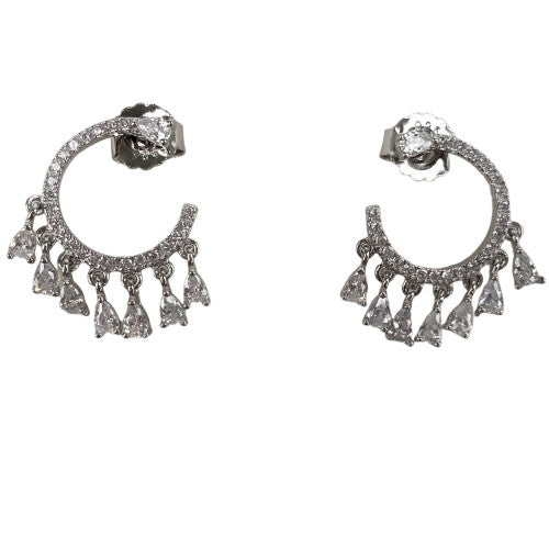 Cercei Argint 925 Semiluna - vivimall.ro