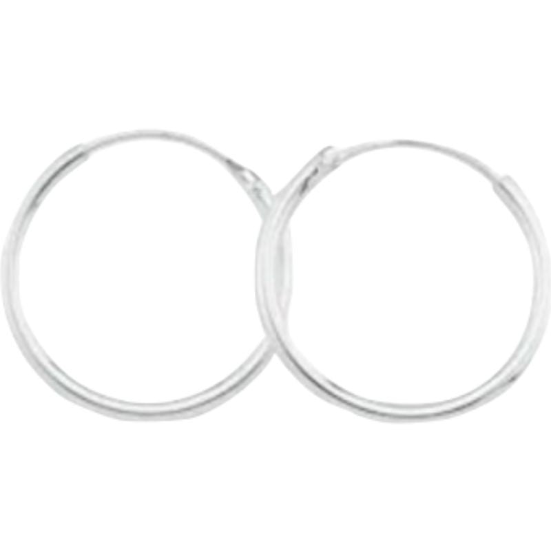 Cercei din Argint 925 Creole Mici 10 mm - vivimall.ro