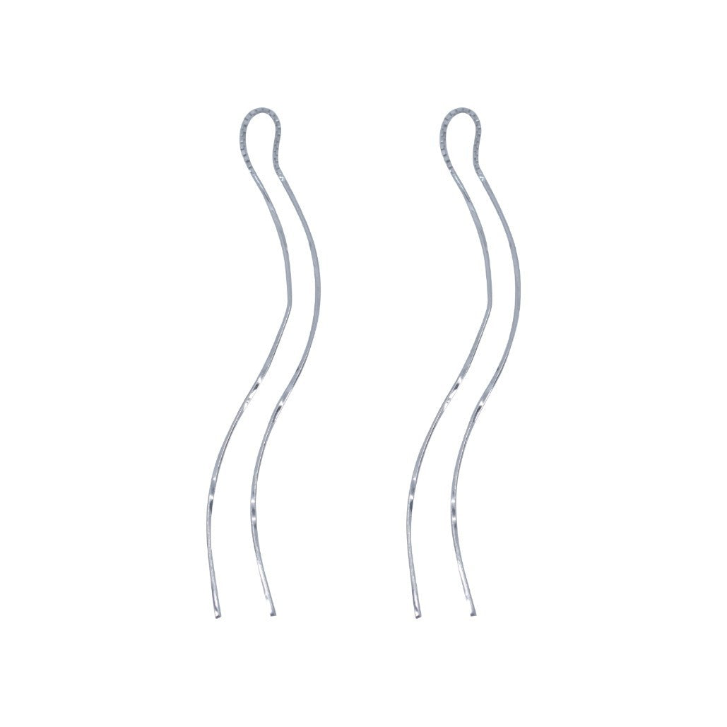 Cercei din Argint 925 Lungi tip Lantisor - vivimall.ro