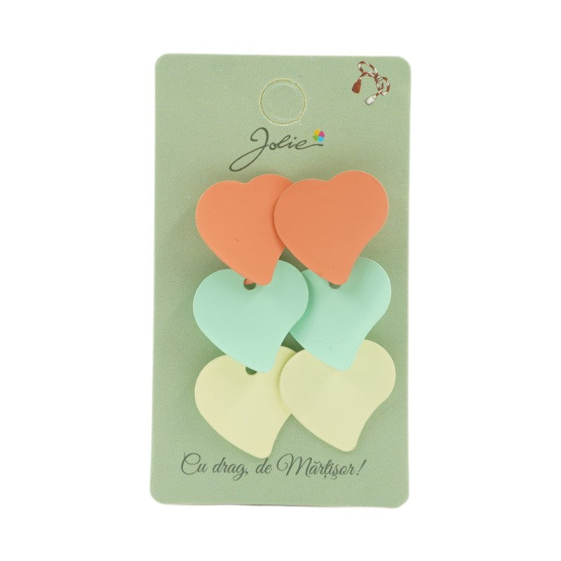 Cercei Primavara Inimi - vivimall.ro