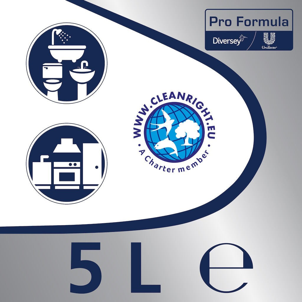 CIF Professional Cream – Crema de Curatare Non-Abraziva, 5 L - vivimall.ro