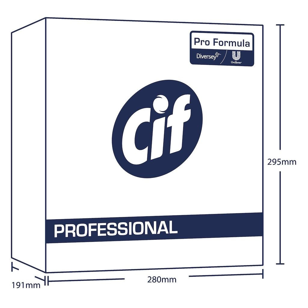 Pachet CIF Professional Cream Lemon – Crema de Curatare Non-Abraziva cu Lamaie 2×5 L - vivimall.ro