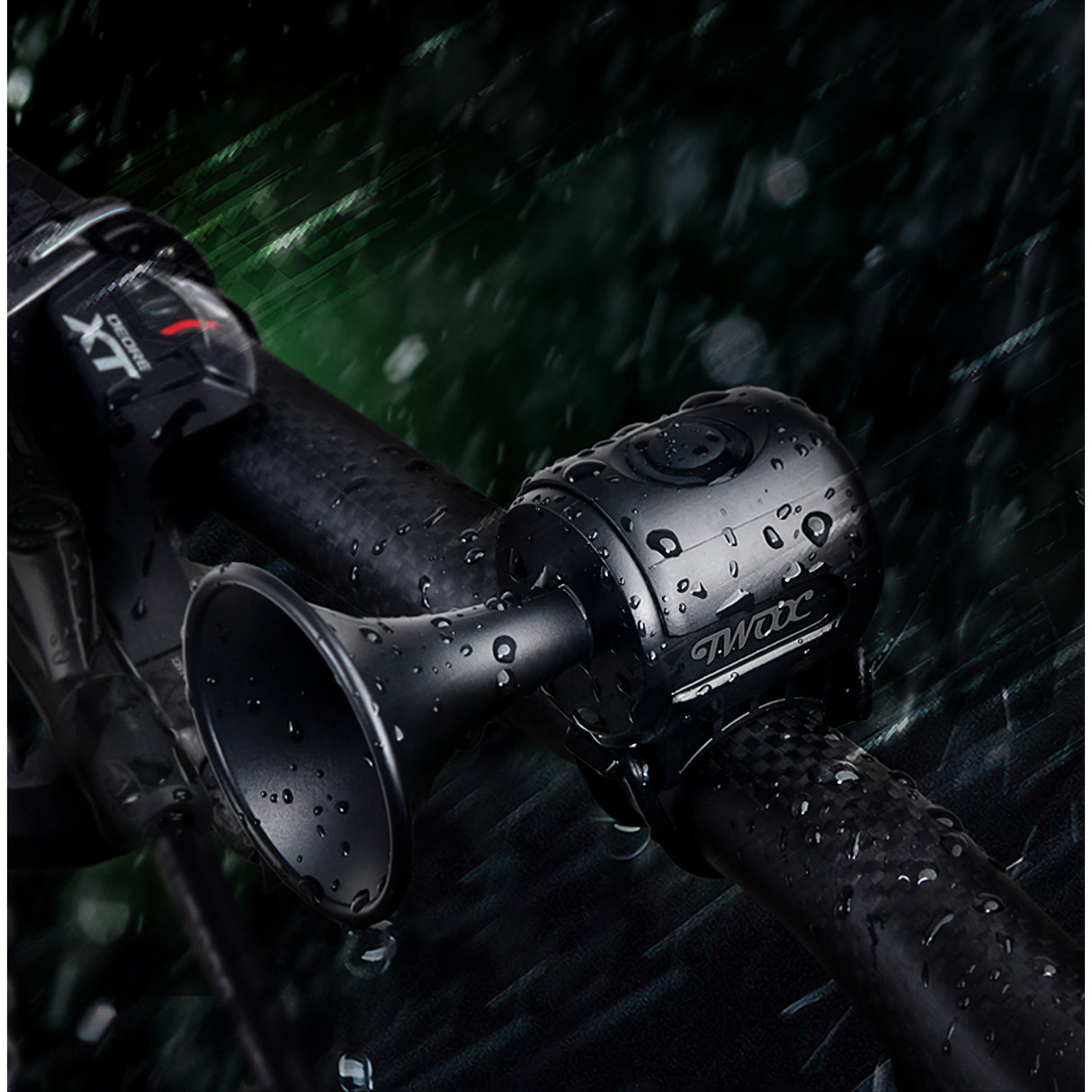 Claxon electric pentru bicicleta, Vivimall, rezistent la apa, 120 dB, albastru - vivimall.ro