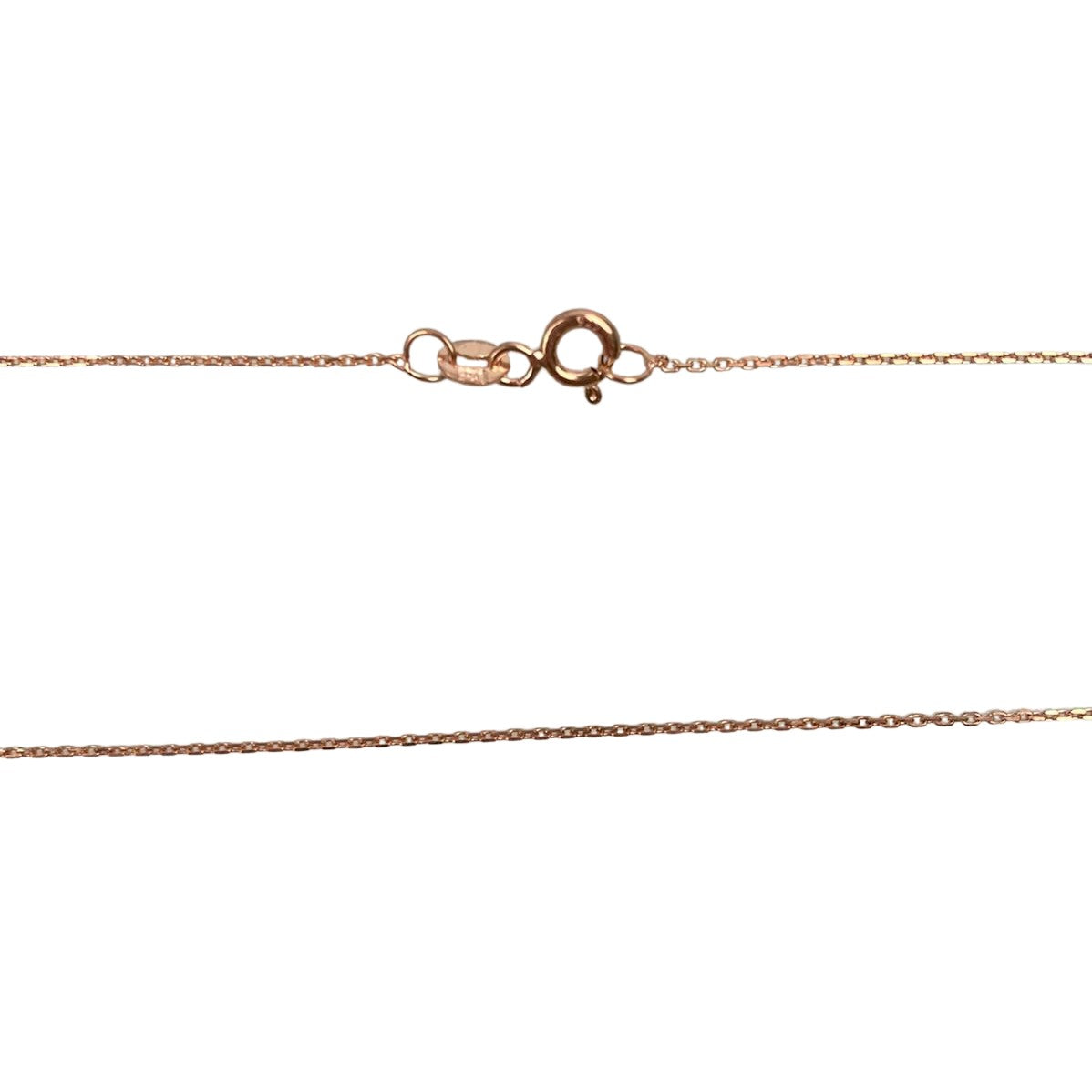 Colier Argint 925, Inger cu Inima Placat cu Aur Roz 40 cm - vivimall.ro