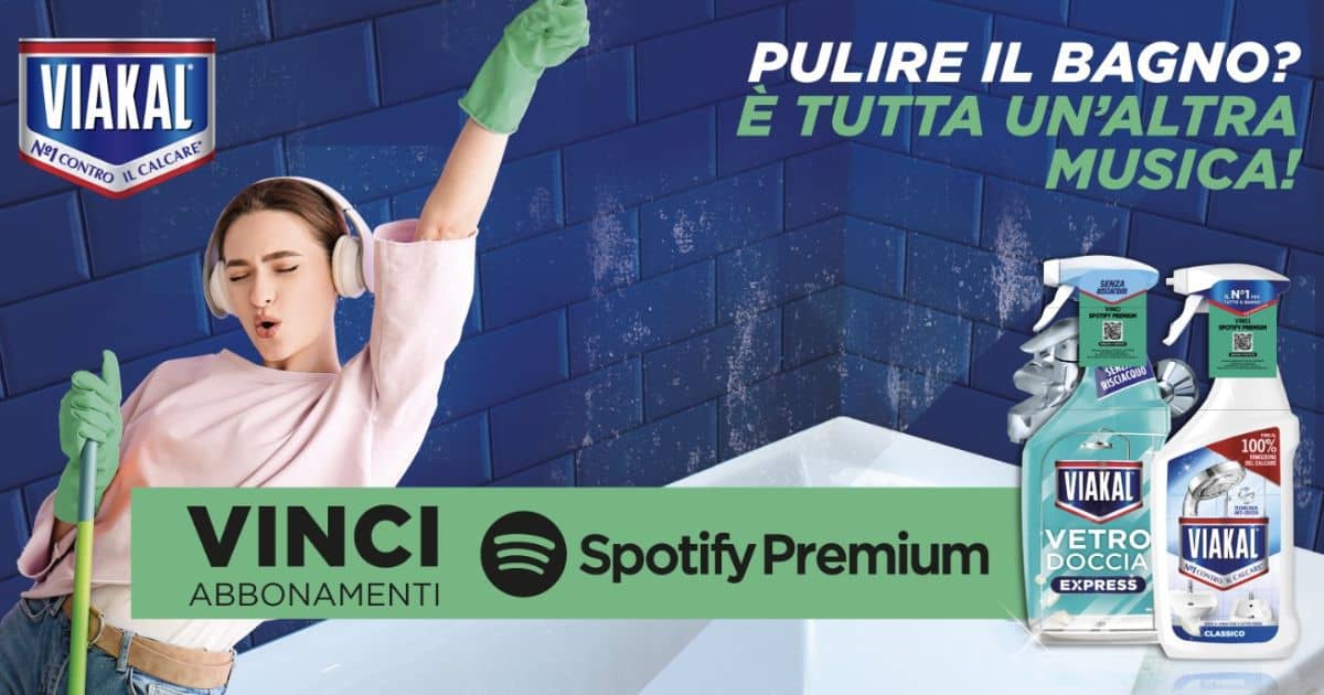 Concurs Viakal - Abonamente Spotify 3, 6 sau 12 luni