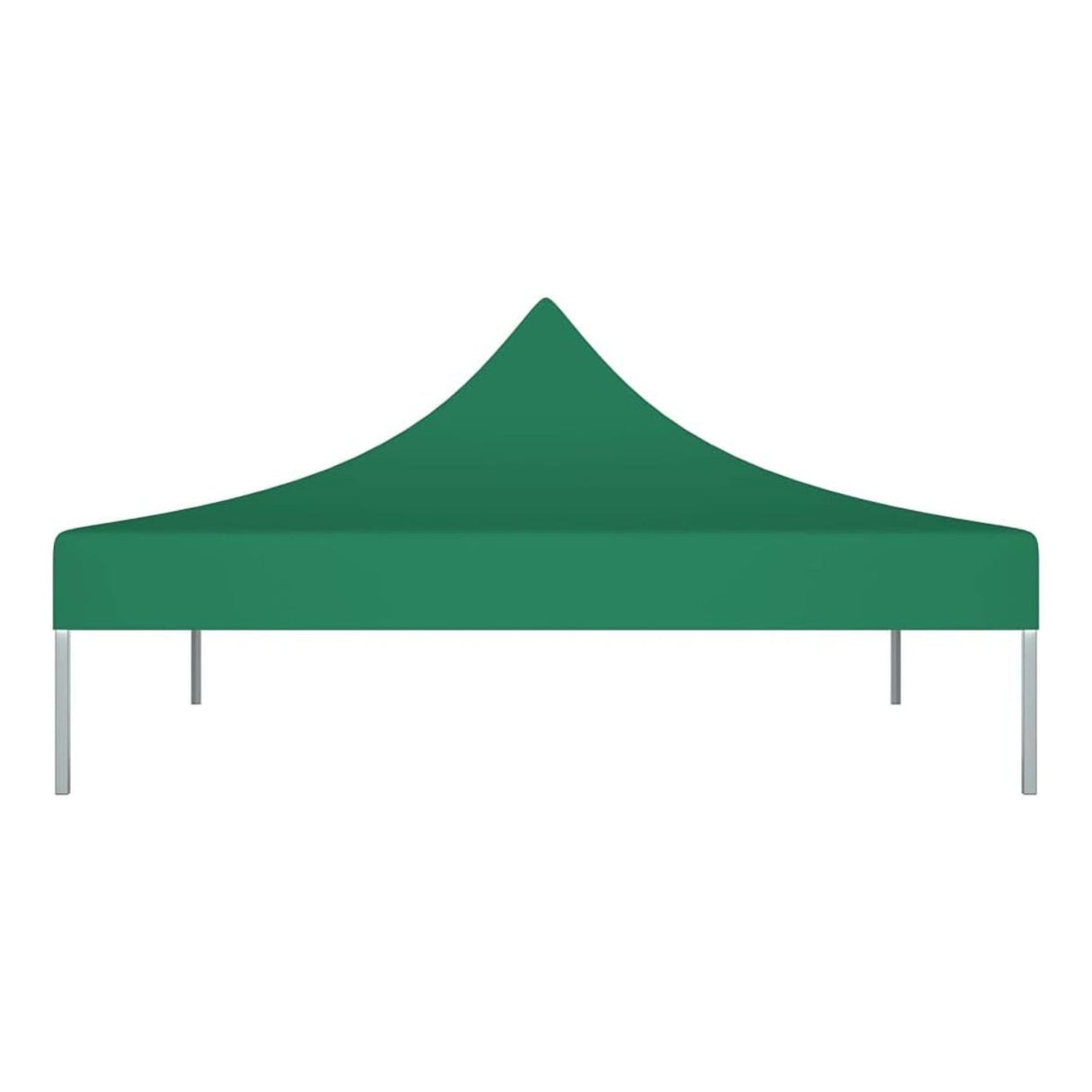 Copertina pentru Pavilion, Flippy, Acoperis Cort, Pliabil, Copertina Rezistenta 420D, 185 g/m2, Protectie Ideala la Soare si Ploaie, 3 x 3 m, Verde - vivimall.ro