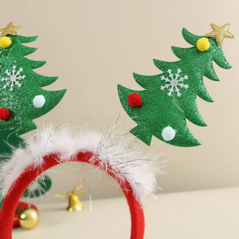 Coronita Decorativa, Vivimall, Tema Craciun, 12 x 25 cm, Model Brazi de Craciun, Marime Universala, Multicolor - vivimall.ro