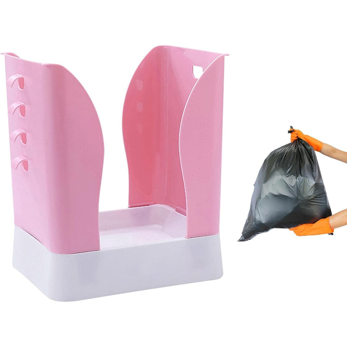 Cos De Gunoi Extensibil, Din Plastic, Reglabil, Pliabil, Versatil, Pentru Bucatarie, Baie Sau Birou, Cos Universal, 21X25X17 Cm - vivimall.ro