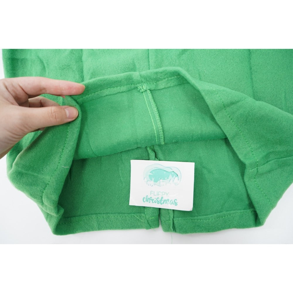 Costum Spiridus, Vivimall, Baieti, 1-3 ani, Verde, Poliester - vivimall.ro