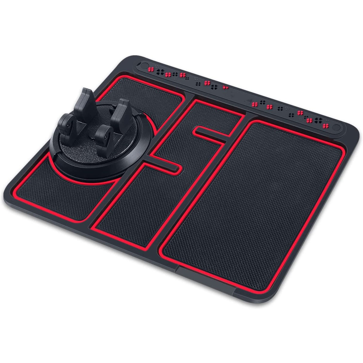 Covoras Pad/Suport Auto 4 In 1 Anti Alunecare Bord, Universal, Suport Auto Telefon, Tableta, Gps, Rotire 360 ° Multifuntional, Numar Telefon, Aroma