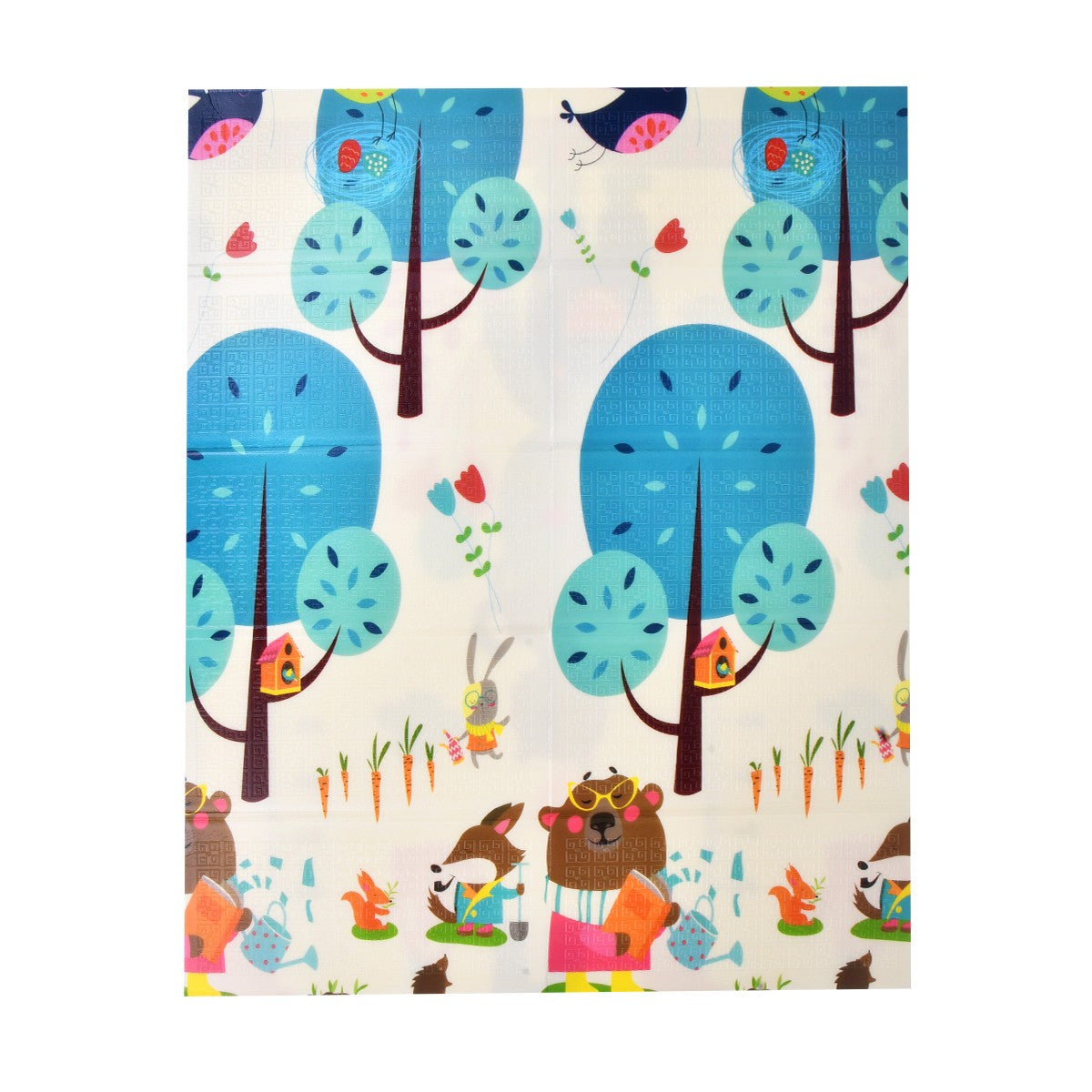 Covoras Pentru Copii, Cu 2 Fete, Din Xpe+Pe, Impermeabil, Antiderapant, Protectie Termica, +3 Luni, Pliabil