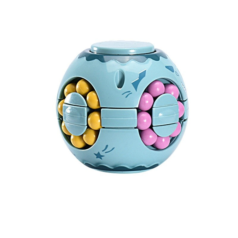 Cub magic interactiv, Magic Bean, jucarie antistres potrivit pentru copii si adulti, Sfera, Turcoaz - vivimall.ro