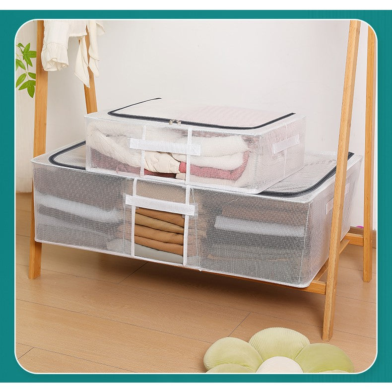 Cutie Pantofi Transparenta Pliabila | ShoeVault - vivimall.ro