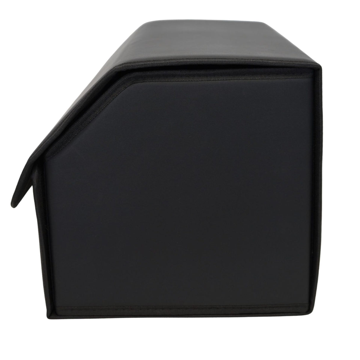 Cutie de Depozitare Auto, Flippy, Geanta Multifunctionala din Piele Ecologica, Organizator Premium Portbagaj, 2 Compartimente Depozitare, Pliabil si Rezistent la Uzura, Negru, 55 x 30 x 30cm - vivimall.ro
