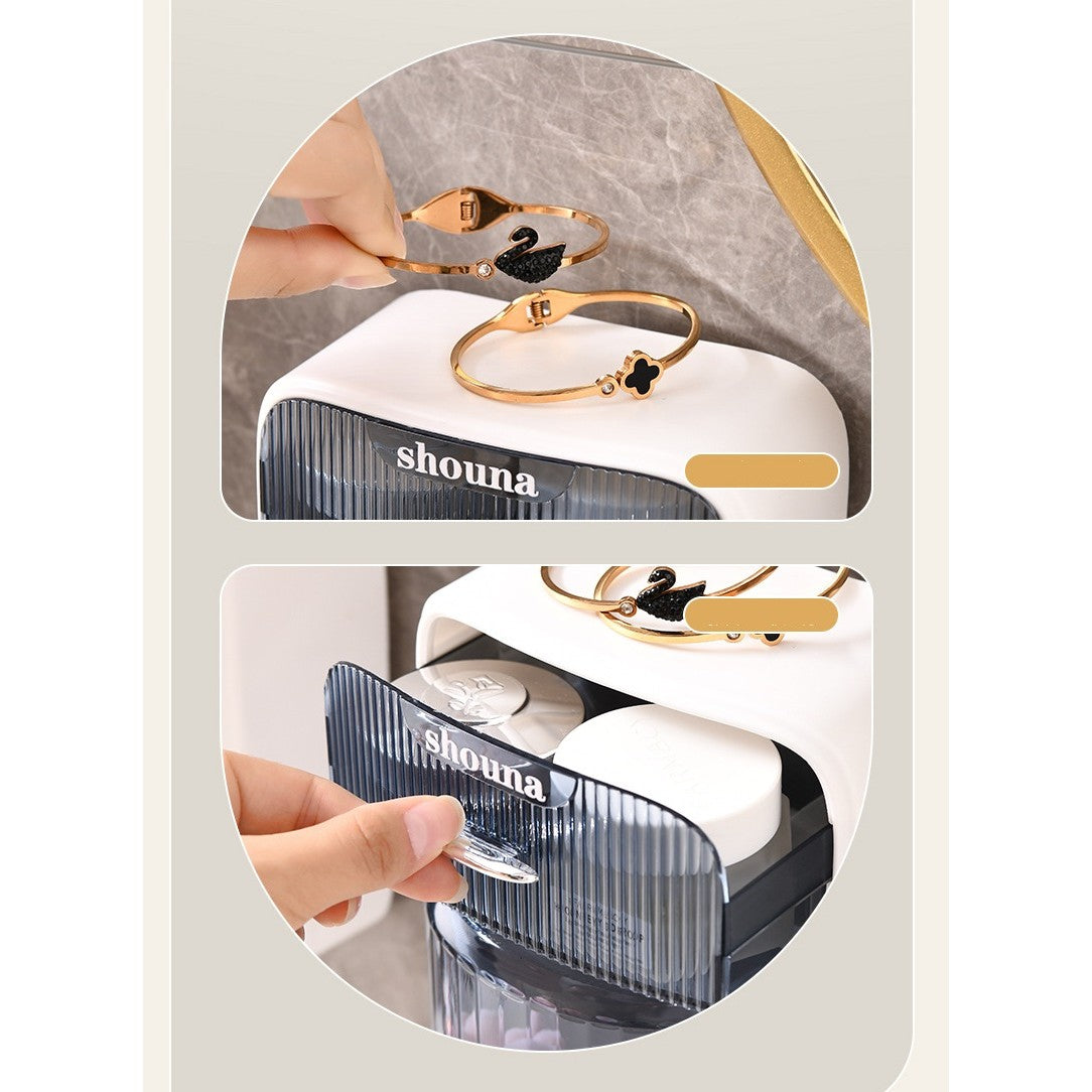 Organizator Baie 4 Compartimente | BathEase - vivimall.ro