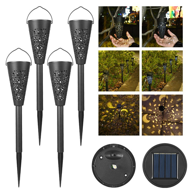 Decoratiune Solara Pentru Gradina, Tip Torta Alb Cald - vivimall.ro