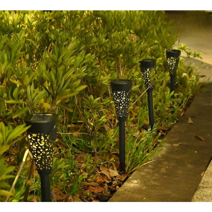 Decoratiune Solara Pentru Gradina, Tip Torta Alb Cald - vivimall.ro