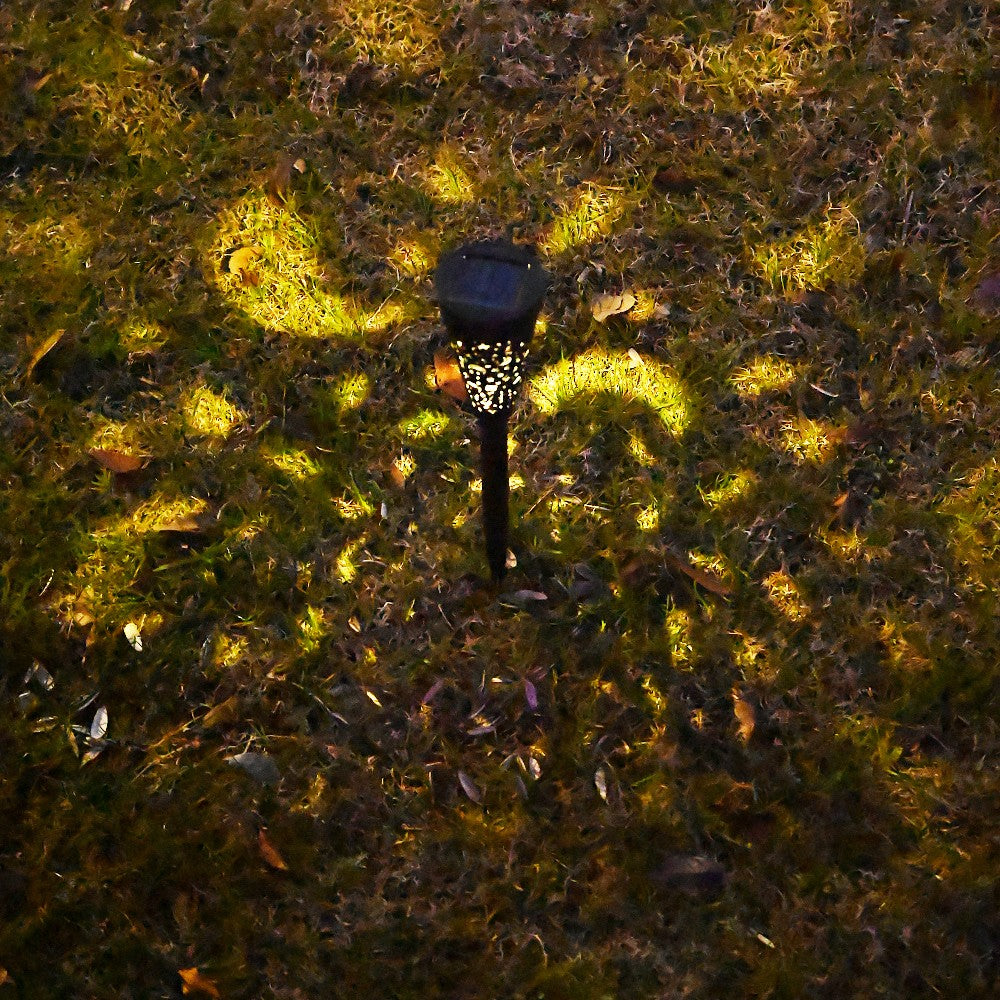 Decoratiune Solara Pentru Gradina, Tip Torta Alb Cald - vivimall.ro