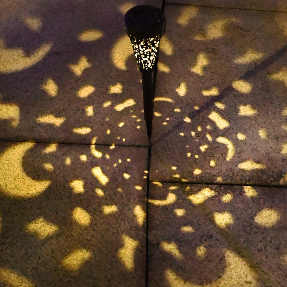 Decoratiune Solara Pentru Gradina, Tip Torta Alb Cald - vivimall.ro