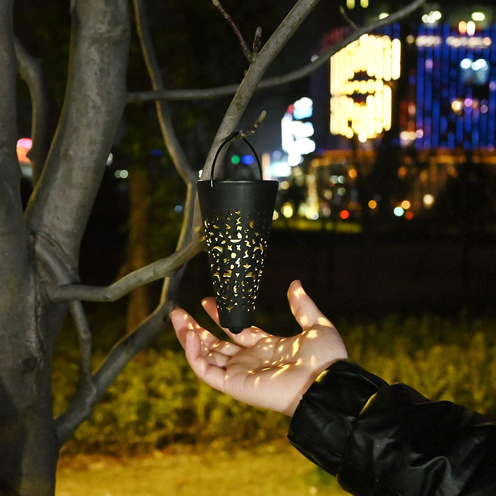 Decoratiune Solara Pentru Gradina, Tip Torta Alb Cald - vivimall.ro