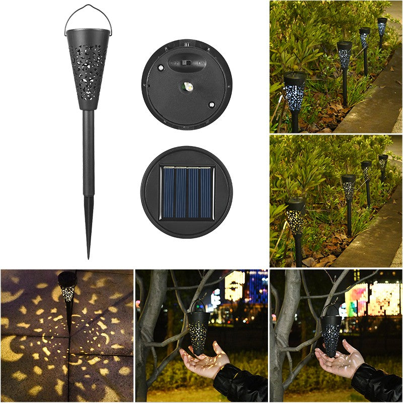 Decoratiune Solara Pentru Gradina, Tip Torta, Alb Rece - vivimall.ro