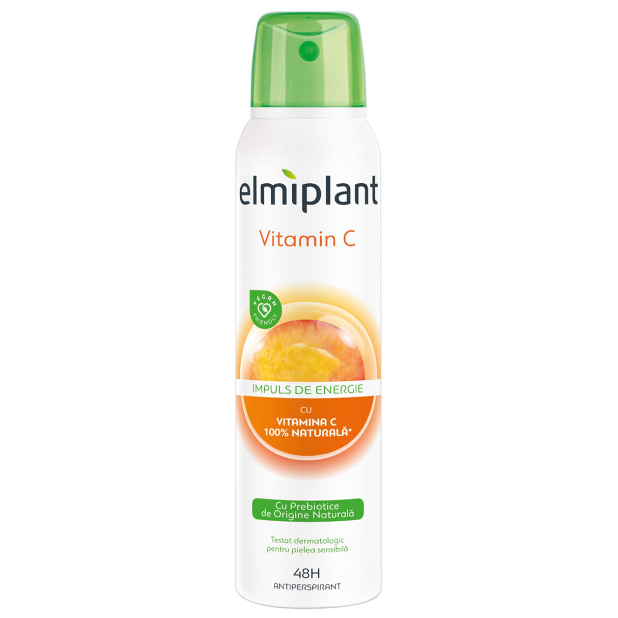 Deodorant Antiperspirant Spray, Elmiplant, Vitamin C, 150 ml - vivimall.ro