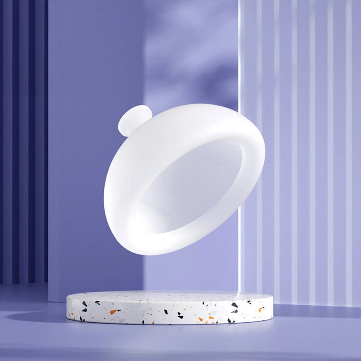 Dispozitiv Terapeutic Sputa, Vivimall, Cupa pentru Terapie Toracica, Dispozitiv de Eructare, pentru Adulti si Copii, 10 x 6.5 cm, din Silicon, Transparent