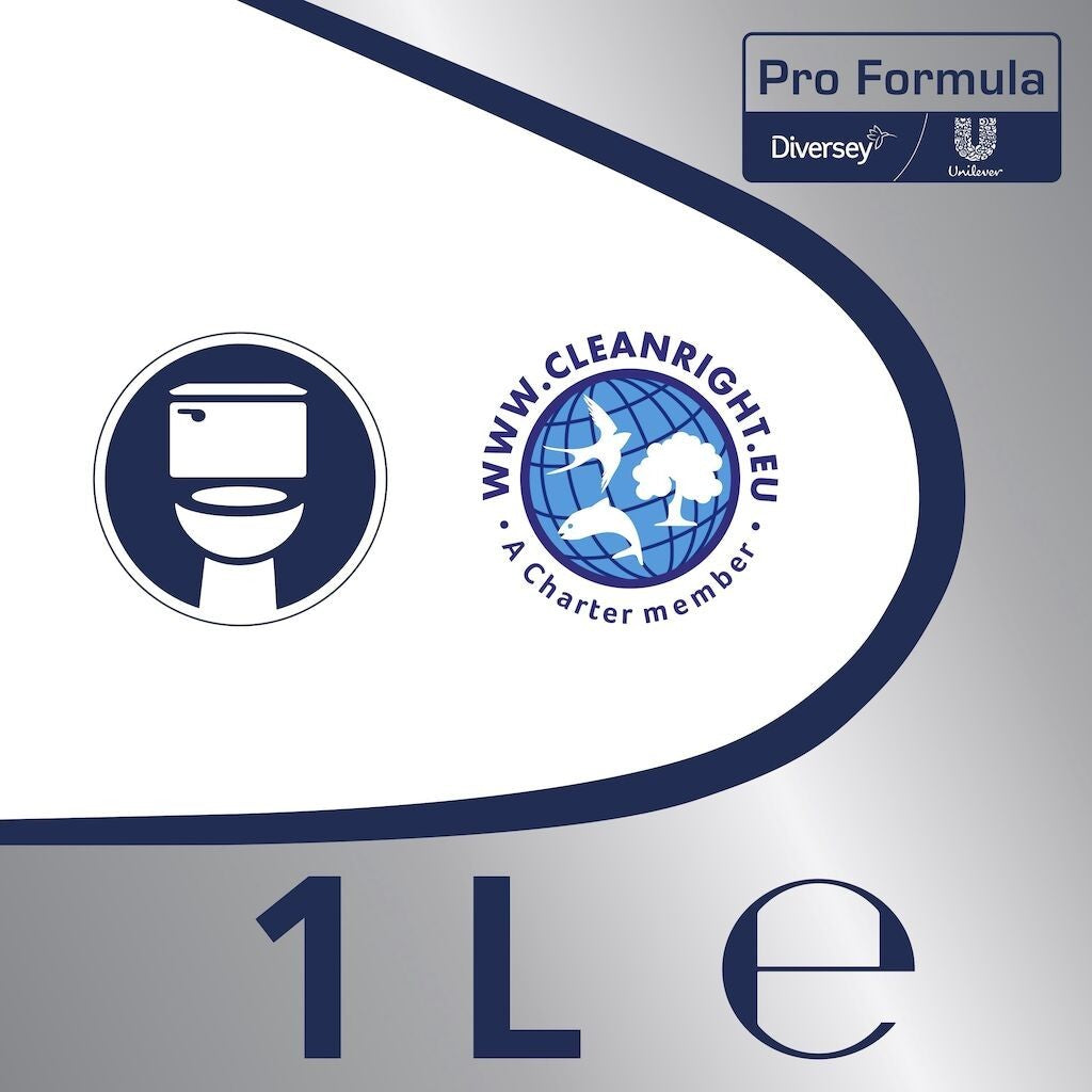 Domestos Professional Toilet Gel Ocean – Gel Dezinfectant pentru Toaleta, 1L - vivimall.ro