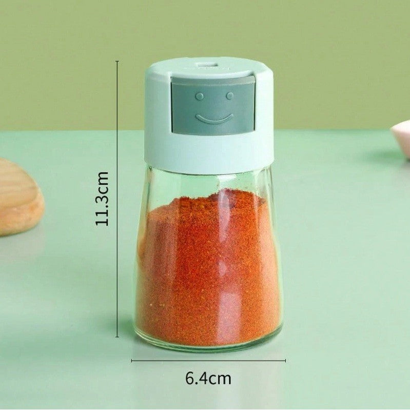 Dozator Condimente, Vivimall, din Stilca, 180 ml, Rezistenta la Umidiate, 11.3 x 6.4 cm, Masura 5g, Verde - vivimall.ro