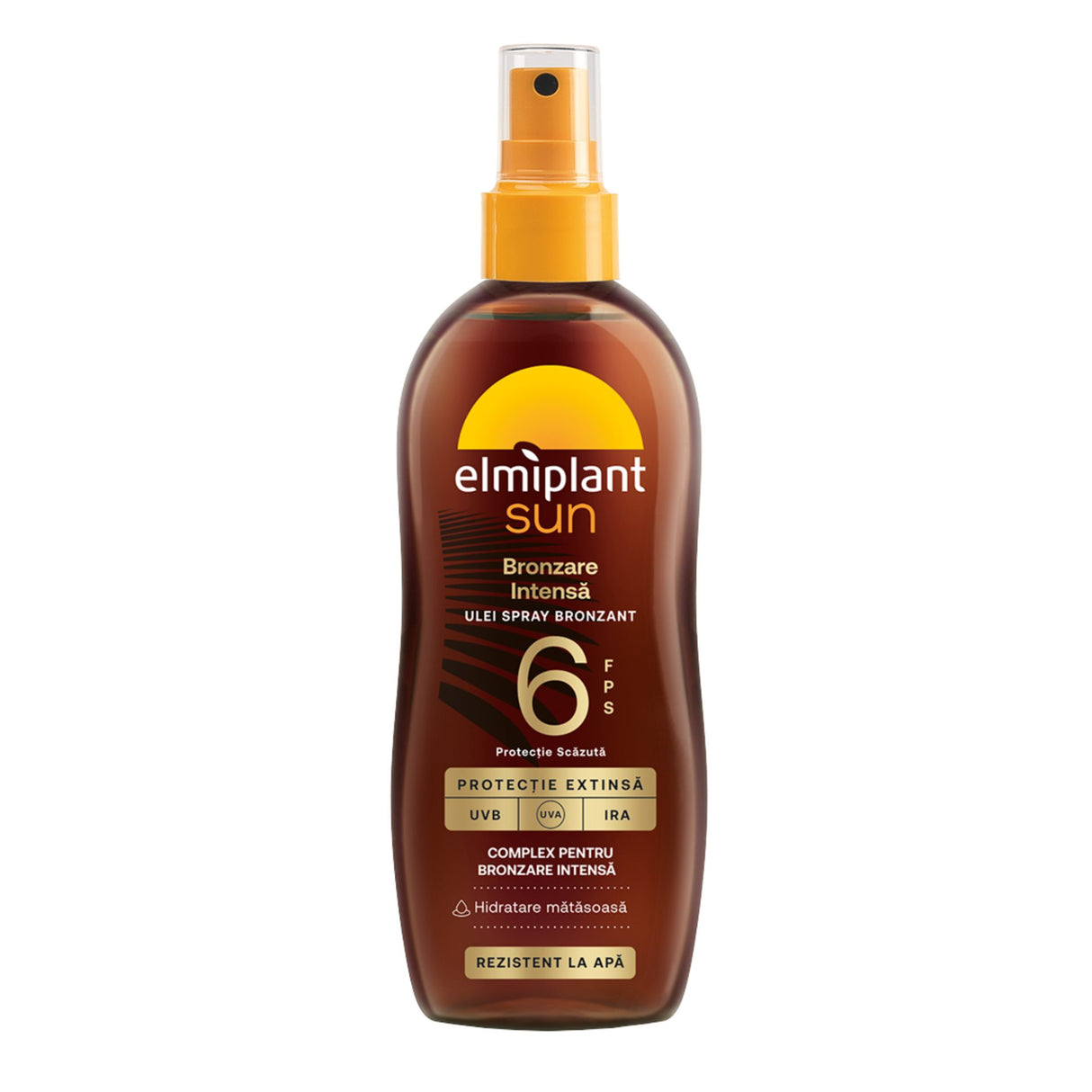 ELMI SUN OIL SPR INTENSE TAN SPF6 150ML - vivimall.ro