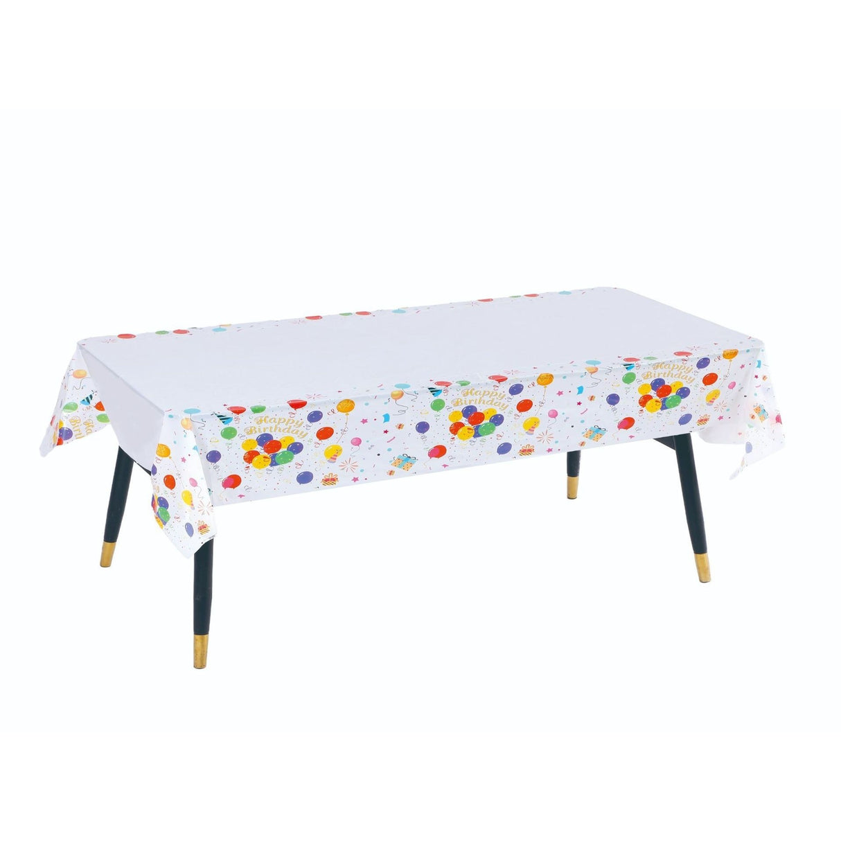 Fata de Masa Dreptunghiulara, Vivimall, Impermeabila, Anti-pete, pentru Petreceri, 180 x 108 cm, Multicolor